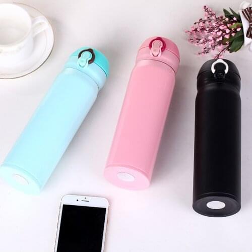 500ML Stainless Steel thermos Belly cup Hot Thermo Mug Vacuum Cup Thermal Bottle for water Insulated Tumbler For CoffeeTea Mug