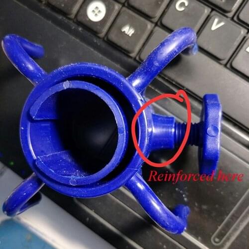 Convenient Beach Umbrella Hook 4 Prong Camping Trip Clasp Plastic Storage Accessories Sun Umbrella Hook Four-legged Hook