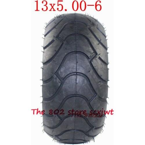 Lightning delivery 13-inch vacuum tyre 13X5.00-6 tire 13*5.00-6 tubeless tire Thickening and abrasion resistance beach kart tire