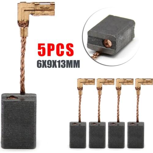 5pcs Carbon brush Motor CB-459 Accessory Replacement For Angle Grinder GA 5030 6mm*9mm*13mm