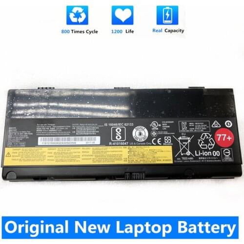 CSMHY 77+ 11.25V Original Battery 00NY493 for Lenovo ThinkPad P50 P51 P52 Series 00NY492 SB10H45077 SB10H45078 00NY490 00NY491