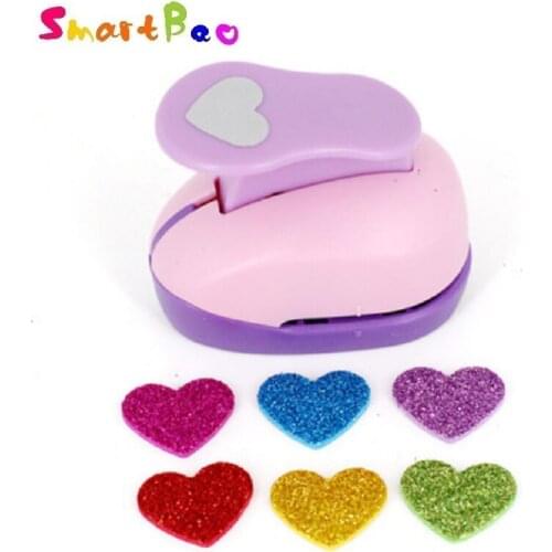 Heart Paper Punches for Scrapbooking Furadores de eva e Papel ; Pattern Width about: 25mm/1"