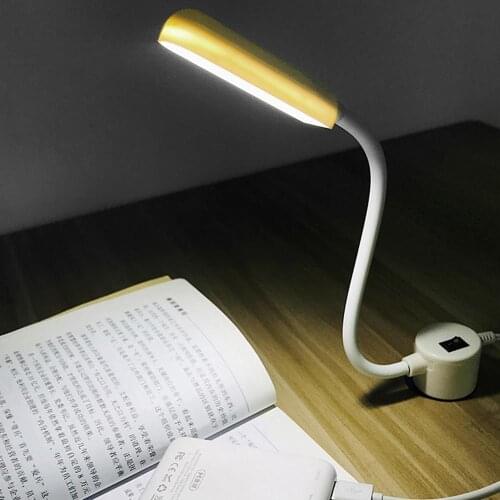 COB LED Desk Lamp USB Plug and Play Table Lamp Flexible LED Bedroom Reading Lamp Natural Light Night Light Energy Efficient