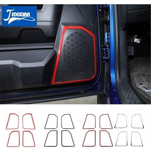 Car Door Speaker Decoration Cover for Dodge Ram 1500 2010 2011 2012 2013 2014 2015 2016 2017 Interior Accessories