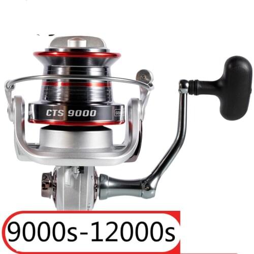 Distant Wheel 4.0:1 Trolling rock Fishing Reel 9000s10000s 12000s Spinning Reel 14+1 BB Carp Fishing Tackles Carretilha De Pesca