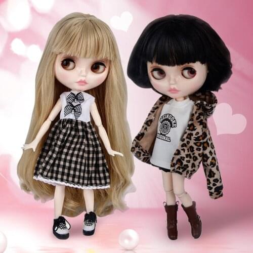 Neo Blyth Doll Customized NBL Shiny Face,1/6 OB24 BJD Ball Jointed Doll Custom Blyth Dolls for Girl, Gift for Collection