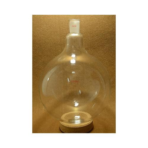 Lab Flask,5L,1 Neck,24/40,Round Bottom Glass Flask,5000ml,Laboratory Glass