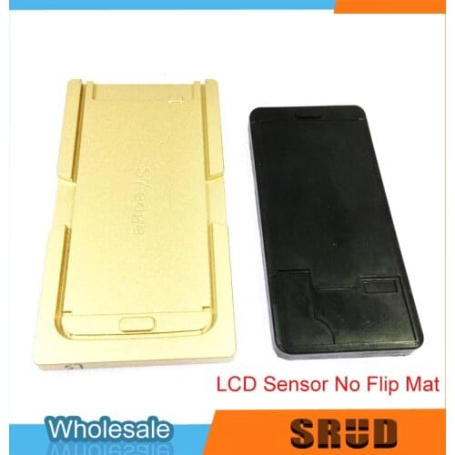 High Precision LCD Repair Metal Mould For Samsung Galaxy S7 Edge S8 S9 Plus Note 8 LCD Alignment Mold With Silicone Mat