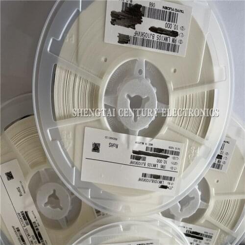 Novo Original SMD LMK105 BJ105KVHF 1005 0402 1uF 105K ±10% 10V X5R 10000PCS