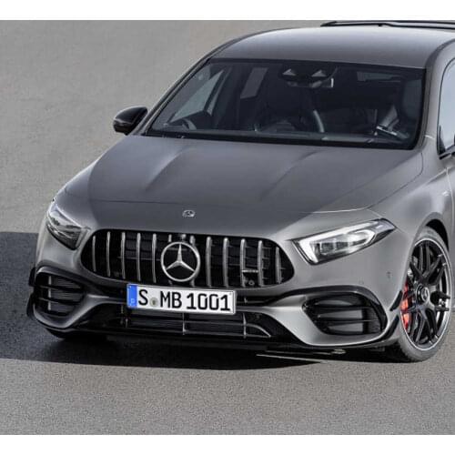 Suitable for Modification the of Grid in Mercedes Benz Class a W177 A180 A200 A220 2019 + Vertical Bar Amg Gt