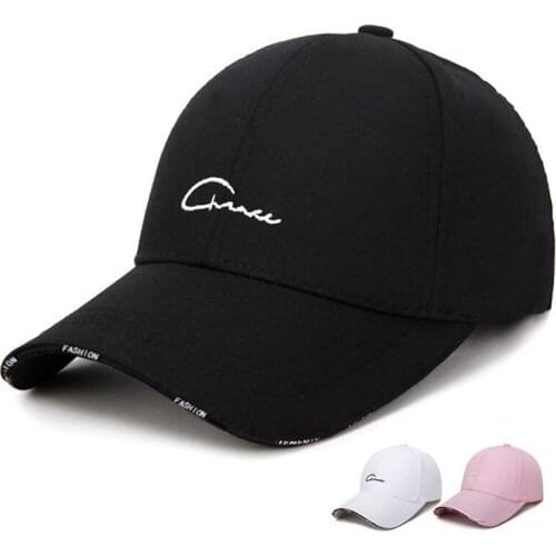 Outdoor Casual Baseball Cap Summer Fashion Embroidery Letter Snapback Hip Hop Hats Adjustable Women Girls Sun Hat