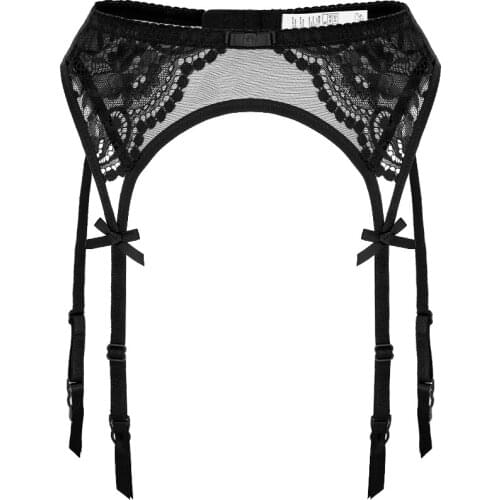 Sexy women lace Black/white/red brand garter temptation ultra-thin female silk stockings Suspender Belt Wedding garters belts