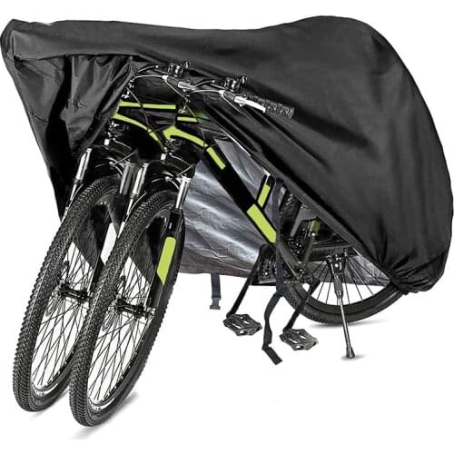 Waterproof Bicycle Cover Outdoor Bike Storage Covers,210D Bike Rain Sun UV Dust Windproof for MTB Road Electric Bike