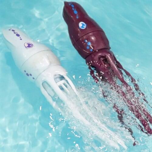 Funny Swim Electronic Pets Activated Battery Powered Robot Toy Swimming Octopus Baby Shower Playmate Decorating Fish Best Gift