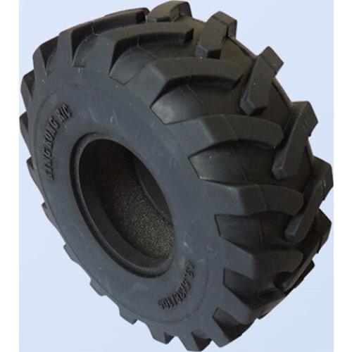 1pc 105mm rubber tires for tamiya 1:14 scale rc actros truck upgrade scania beenz king MAN tgx tractor trailer