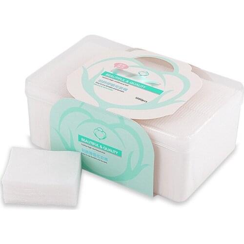 1080pcs Box-packed Cotton Pads Makeup Cotton Wipes Soft Makeup Remover Pads Facial Cleansing Paper Wipe Skin Care