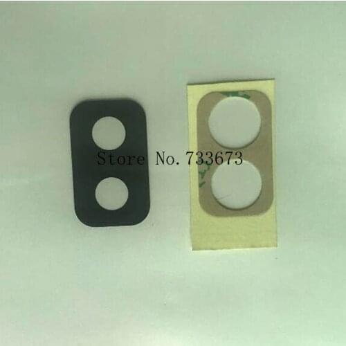 5pcs/lot New Original For Samsung Galaxy A6 Plus 2018 A605 Rear Back Camera Glass Lens With Adhesive Sticker
