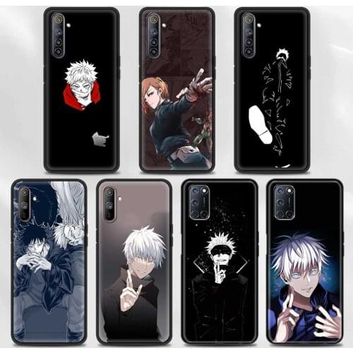 Phone Case For Realme V15 V13 GT Neo C25 C21 C20 C15 C11 C3 6 7 8 Pro 7i X50 5G X50Pro5G Q2 Pro Q2i Cover Anime jujutsu kaisen