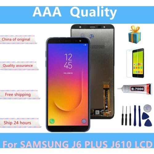 Original for Samsung Galaxy J6+ J610 J610F J610FN Display LCD Screen replacement for Samsung J6 Plus display screen
