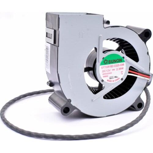 EF70251B2-C020-G99 12V 2.38W Turbo blower cooling fan for projector