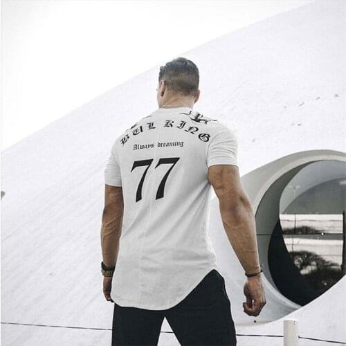 T-shirt Men 2021 Autumn New Short Sleeve O-neck T Shirt Men Brand Clothing Fashion Fitness Cotton Tee Tops Clothing