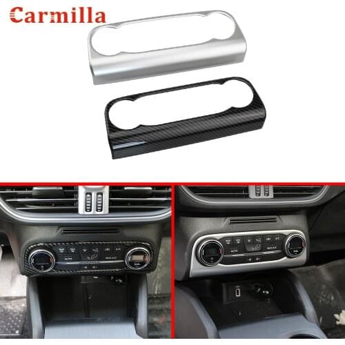 Air Knob Panel Cover for Ford Focus 4 MK4 Focus 2019 2020 Interior Central Control Air Conditioner Knob Panel Decoration Trim