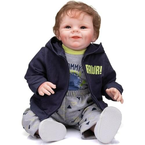 55cm Reborn Baby Cute Baby Toddler Boy Doll Christmas Gift
