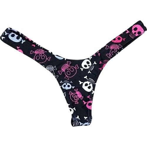 Swimsuit Women Bikini Thong Women Brazil Print Bikini Bottoms Low Waist -Piece Beach Mature Women Swimsuit Bikini Z1223