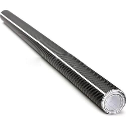 80% Hot Sell Black 3D Carbon Fiber Vinyl Adhesive Film Sheet Roll Auto Car DIY Decor Sticker