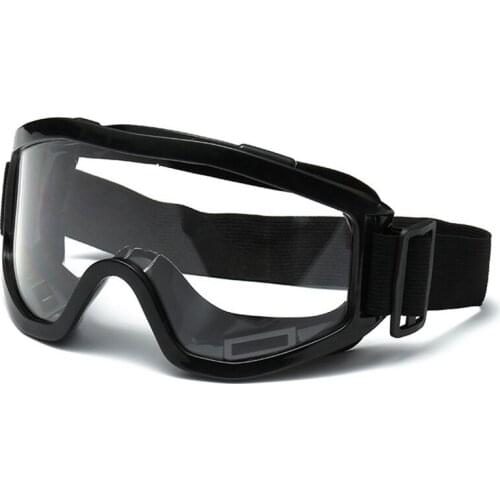 Motorcycle Goggles Windshield Sand Fog Ski Goggles New Outdoor Windproof Dustproof Glasses For Riding Outdoor Sports Clear Lens