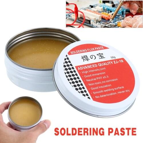 10g/50g Soldering Paste Soft Rosin Flux No Poison Solder Welding Grease Environmental Soldering Gel Tool For Metalworking