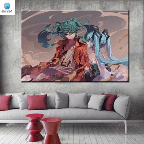 Hand painted oil painting on canvas Modern art home decor Sand planet coloring by numbers Japan Style modular painting
