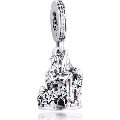 Fits Pandora Bracelet Castle of Magical Dreams Beads for Jewelry Making DIY Charm Original 925 Sterling Silver Jewelry Kralen