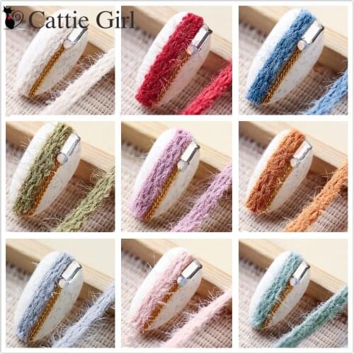 1 Pcs Wool Line knittin 3D Nail Art Decoration Strip Bowknot New Wave Strip Nail Art DIY Japanese Design Manicure Set for Nails
