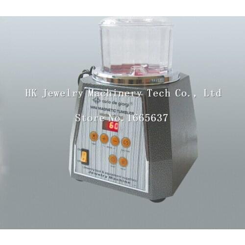 Jewelry Tools 220V Magnetic Tumbler Polisher Jewelry Polishing Machine Gold Silver Polishing Machine