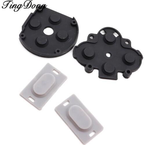 TingDong Game Console Replacement for PSP 1000 / PSP1000 FAT D Pads Rubber Conductive R L button repair part