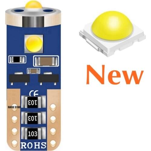 1Pcs T10 W5W WY5W 501 2825 168 High Quality Super Bright LED Car Lights Auto Marker Lamp Wedge Tail Side Bulb White Red Yellow