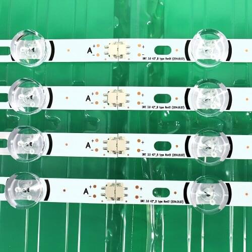 100%New Backlight LED strips LED bar for LC420DUE LG TV LG42LB580V INNOTEK DRT 3.0 42"-A/B Type 6916L 1709B 1710B 1957E 1956A