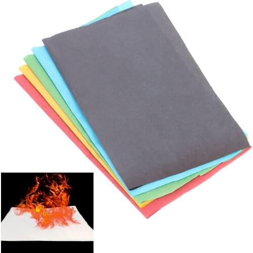 20*17cm New Magic Firepaper Magic Tricks Stage Street Magic Props Toys