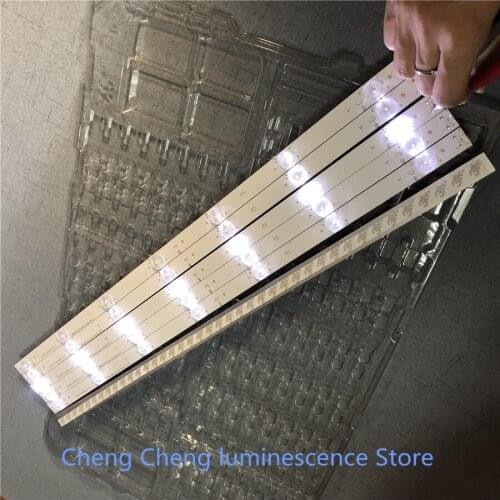 12Pieces/lot for 32 inch LCD backlight lens 7 lights 3V 610MM 100%NEW