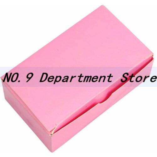 90pcs/box Double sided blank pink message greeting card Diy gift label card Business Cards Stationery card for Memo word card