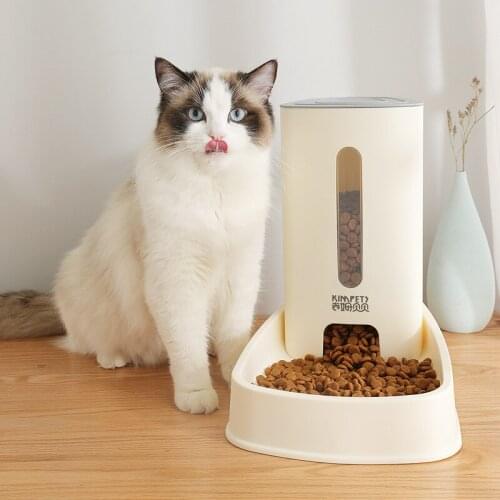 Pet Pussy Automatic Feeders Large Capacity Cat Water Fountain Plastic Dog Water Bottle Feeding Bowls Water Dispenser For Cats