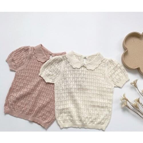 CHILDLAND POEM Summer T-shirts For Girls