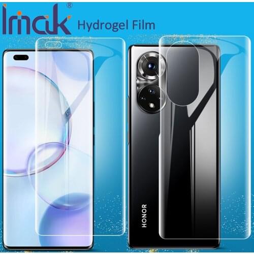 Imak Hydrogel Film For Honor 50 Pro Rear Front Back Soft Clear Screen Guard Protective oleophobic