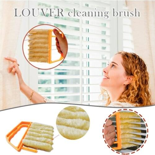 Blind Cleaner Tool Mini Hand-held Cleaner Dirt Clean Cleaner Blind Brush Window Air Conditioner Duster Cleaner Home Cleaning