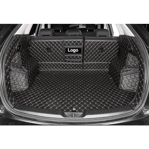 Leather car trunk mats for Mazda cx5 2013-2016 2012 2017-2020 years car styling Auto parts
