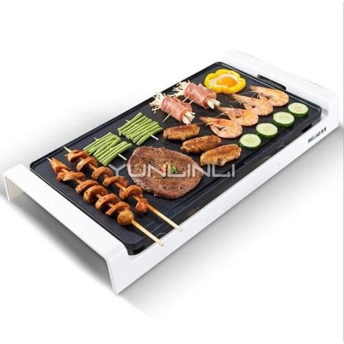 Kitchen Electric Baking Pan Cookware Smoke Free Barbecue Tool Household Meet Cooking Appliance