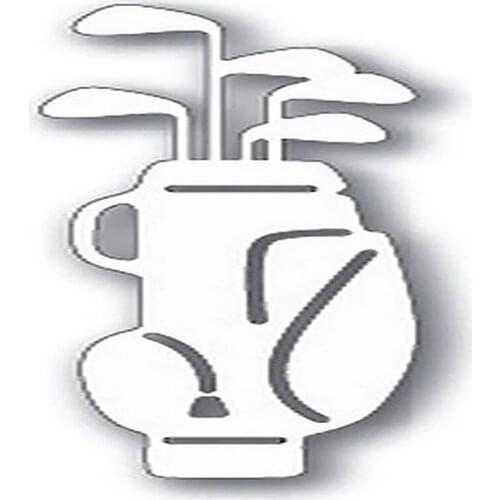 Metal cutting diesGolf clubs for Scrapbook paper craft knife mould blade punch stencils dies