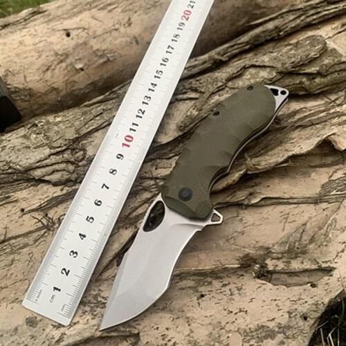 Multifunctional folding knife Micarta handle bearing tactical Pocket knives outdoor self defense hunting cutter EDC tool