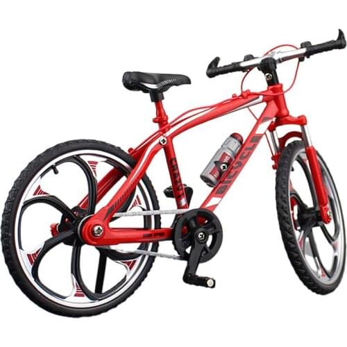 Bicycle Model Wear-resistant Simulation Alloy 1:8 Alloy Bicycle Model Toy for Kids